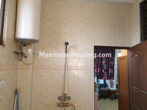 Myanmar real estate - for sale property - No.3395 - Three bedroom Cherry Condominium room for sale in South Okkalapa! - master bedroom bathroom