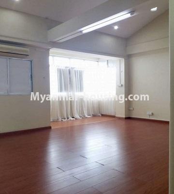 缅甸房地产 - 出售物件 - No.3398 - Decorated three bedroom condominium room for sale in Downtown! - another view of living room