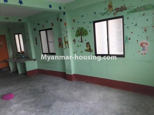 缅甸房地产 - 出售物件 - No.3402 - First floor hall type room for sale in Hlaing! - another view of hall