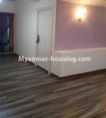 缅甸房地产 - 出售物件 - No.3404 - Decorated one bedroom apartment for sale in North Okkalapa! - bedroom view