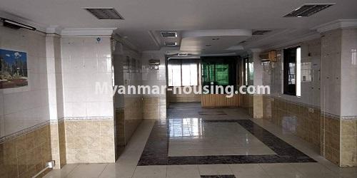 Myanmar real estate - for sale property - No.3408 - Myaynigone DNH Tower room for sale in Sanchaung! - left side interior view