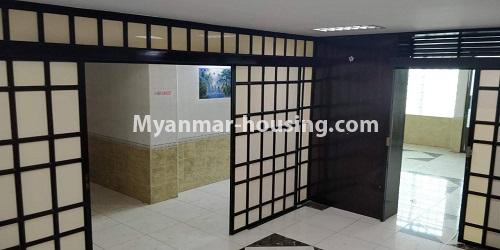 Myanmar real estate - for sale property - No.3408 - Myaynigone DNH Tower room for sale in Sanchaung! - another interior view of left side 