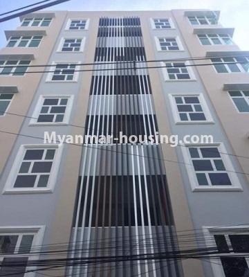 ミャンマー不動産 - 売り物件 - No.3409 - New condominium room for sale on Htan Ta Pin road, Kamaryut! - building view