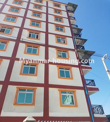 缅甸房地产 - 出售物件 - No.3410 - Newly built condominium room for sale in Tauggyi! - building view