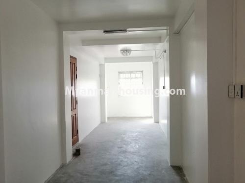 Myanmar real estate - for sale property - No.3416 - Mini condominium room for sale in Lanmadaw! - another side living room area