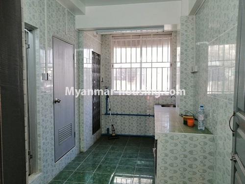 缅甸房地产 - 出售物件 - No.3416 - Mini condominium room for sale in Lanmadaw! - kitchen view