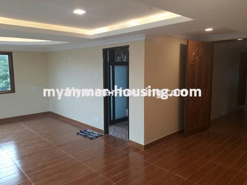 Myanmar real estate - for sale property - No.3421 - Four storey landed house with spacious halls for sale in Mayangone! - another hall view