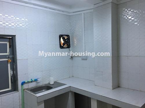 缅甸房地产 - 出售物件 - No.3426 - Ground floor for sale in Sanchaung! - kitchen view