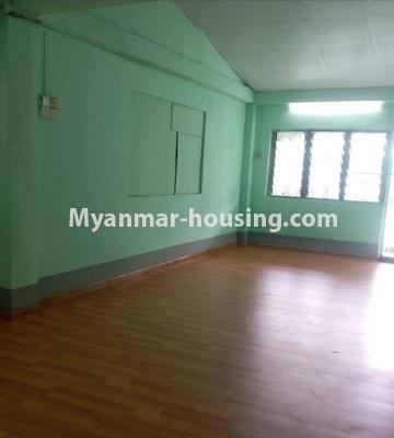 Myanmar real estate - for sale property - No.3429 - Top floor hall type for sale in Tarmway! - another view of hall