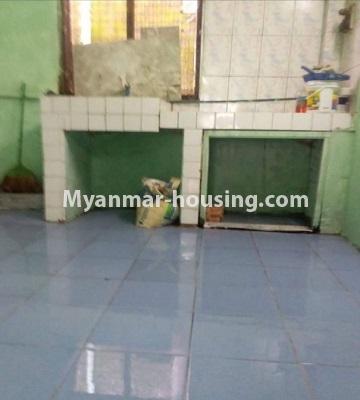 Myanmar real estate - for sale property - No.3429 - Top floor hall type for sale in Tarmway! - kitchen view