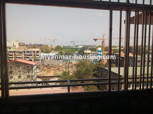 ミャンマー不動産 - 売り物件 - No.3432 - 2 BHK China Town Condo room for sale in Lanmadaw! - balcony view