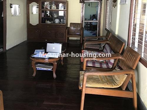 ミャンマー不動産 - 売り物件 - No.3434 - Landed house for sale in South Okkalapa! - living room view