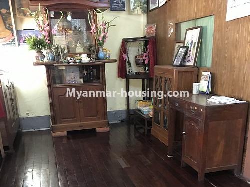 Myanmar real estate - for sale property - No.3434 - Landed house for sale in South Okkalapa! - shrine room view
