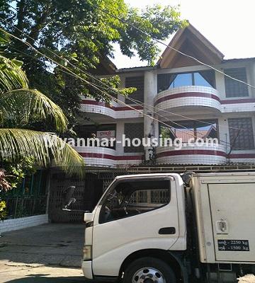 Myanmar real estate - for sale property - No.3437 - Shop House for sale in Nyaung Tan Housing, Pazundaung! - shop house view