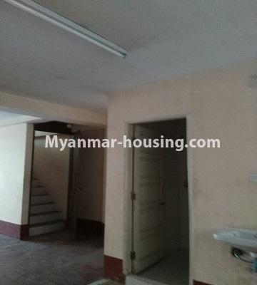Myanmar real estate - for sale property - No.3437 - Shop House for sale in Nyaung Tan Housing, Pazundaung! - bathroom and toilet view