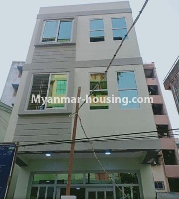 Myanmar real estate - for sale property - No.3443 - New Three RC building near Baho Road for sale in Kamaryut! - building view