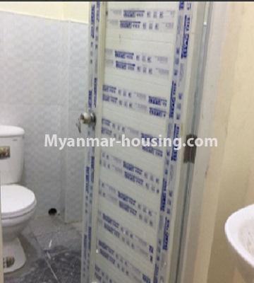 Myanmar real estate - for sale property - No.3443 - New Three RC building near Baho Road for sale in Kamaryut! - toilet view