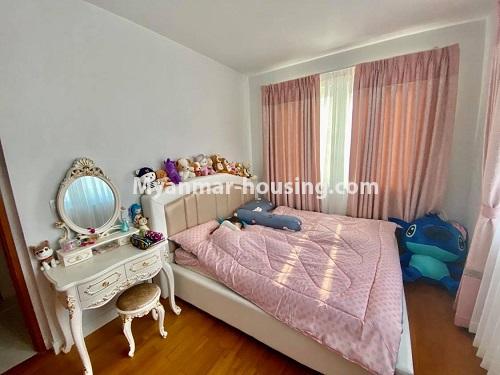 Myanmar real estate - for sale property - No.3446 - Star City Galaxy Tower Ground floor for sale, Thanlyin! - bedroom view 