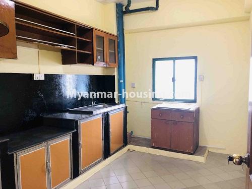 Myanmar real estate - for sale property - No.3447 - 3 BHK mini condominium room for sale near Parami Sein Gay Har Shopping Mall! - kitchen view