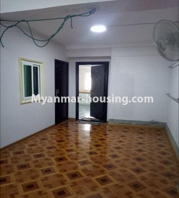 缅甸房地产 - 出售物件 - No.3450 - Fourth Floor Apartment for sale in Thaketa! - another view of living room