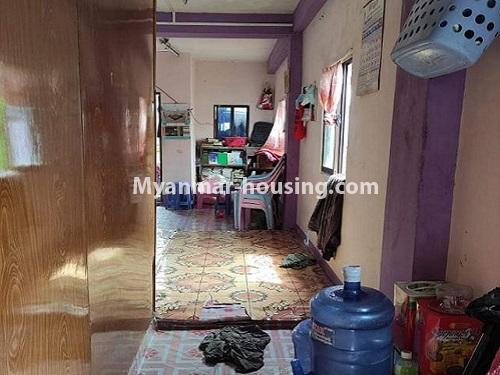 Myanmar real estate - for sale property - No.3454 - New Apartment for sale in U Bahan Street, Thin Gann Gyun! - hall way 