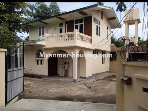 ミャンマー不動産 - 売り物件 - No.3456 - 4090 sq.ft land with two storey  house for sale, 7 Mile, Mayangone! - house view