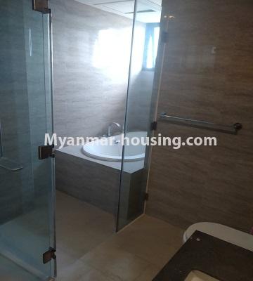 ミャンマー不動産 - 売り物件 - No.3457 - Kan Thar Yar Residential Condominium room for sale near Kan Daw Gyi Park! - another bedroom view