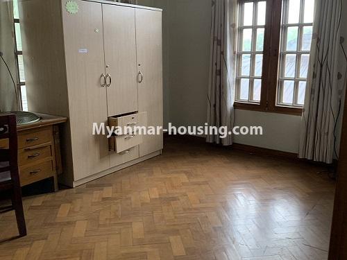 Myanmar real estate - for sale property - No.3459 - Two storey landed house for sale near Kabaraye Pagoda, Mayangone! - another bedroom view