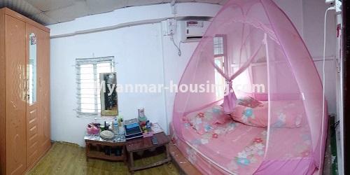 Myanmar real estate - for sale property - No.3462 - RC One Storey Landed House with half attic for sale near City Mart, Minglalar Cinema, No. 2 Market in South Dagon! - another bedroom view