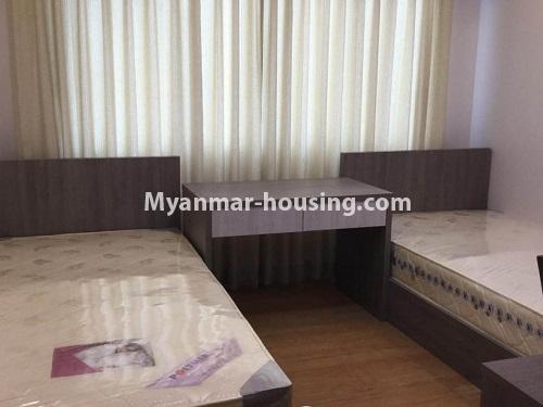 缅甸房地产 - 出售物件 - No.3463 - 2 BHK Star City Condominium room for sale in Thanlyin! - single bedroom view