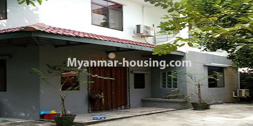 缅甸房地产 - 出售物件 - No.3464 - Landed house for sale in Parami Yeik Thar, Yankin! - house view