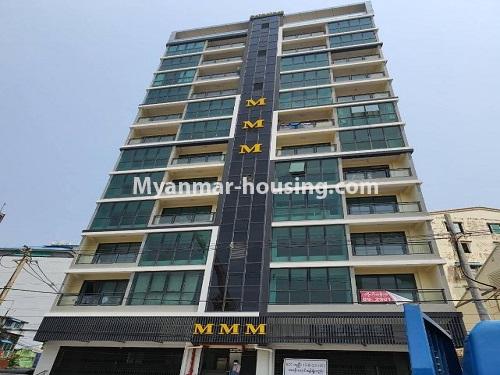 Myanmar real estate - for sale property - No.3478 - New condominium room for sale in Lanmadaw Township! - another view of building