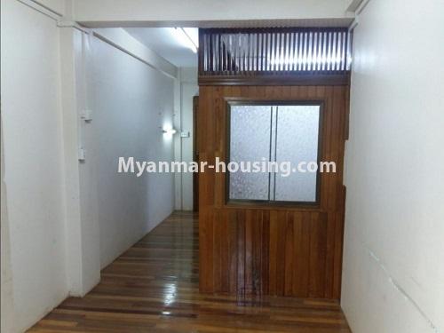 မြန်မာအိမ်ခြံမြေ - ရောင်းမည် property - No.3479 - ဗိုလ်တစ်ထောင်တွင် ပထမထပ်တိုက်ခန်း ရောင်းရန်ရှိသည်။ - hall, livingroom, bedroom view