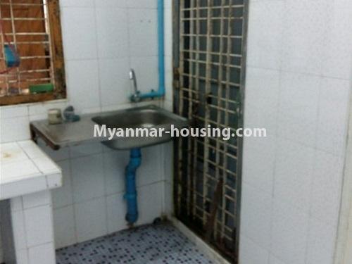 Myanmar real estate - for sale property - No.3479 - First Floor Apartment for Sale in Botahtaung! - emergercy exit 