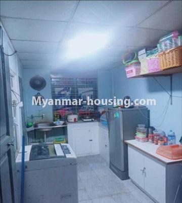 Myanmar real estate - for sale property - No.3483 - Two bedroom apartment for slae in Pan Hlaing housing, Kyeemyintdaing! - kitchen