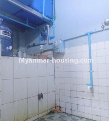Myanmar real estate - for sale property - No.3483 - Two bedroom apartment for slae in Pan Hlaing housing, Kyeemyintdaing! - bathroom
