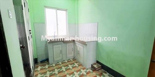 Myanmar real estate - for sale property - No.3485 - First Floor Condo Room for Sale near Sein Gay Har Shopping Mall, Hlaing! - kitchen 