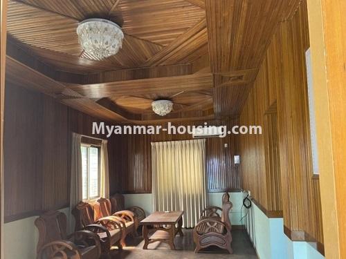 Myanmar real estate - for sale property - No.3487 - Landed House For Sale in Mayangone! - living room