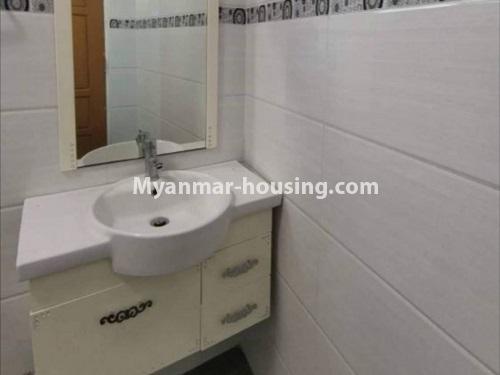 Myanmar real estate - for sale property - No.3489 - Pent House with a anoramic view for Sale near Inya Lake! - bathroom