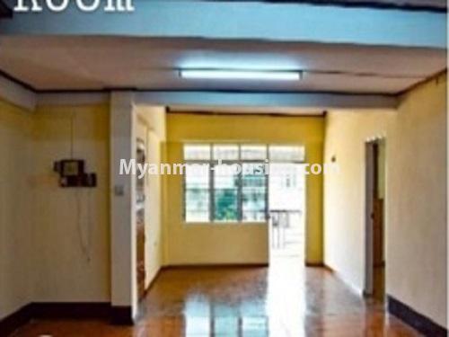 Myanmar real estate - for sale property - No.3490 - Apartment with attic for Sale in Thin Gan Gyun Township. - another view of living room