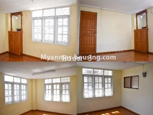 ミャンマー不動産 - 売り物件 - No.3490 - Apartment with attic for Sale in Thin Gan Gyun Township. - bedroom view