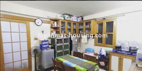 Myanmar real estate - for sale property - No.3492 - Three Bedroom Apartment for Sale on Yatanar Road, Thingan Gyun! - kitchen