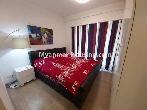 Myanmar real estate - for sale property - No.3494 - Star City Two Bedroom Condominium Room For Sale! - single bedroom