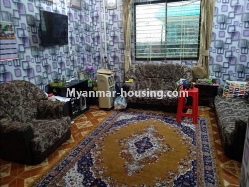 缅甸房地产 - 出售物件 - No.3496 - Two Storey Landed House for Sale in Thin Gan Gyun! - living room