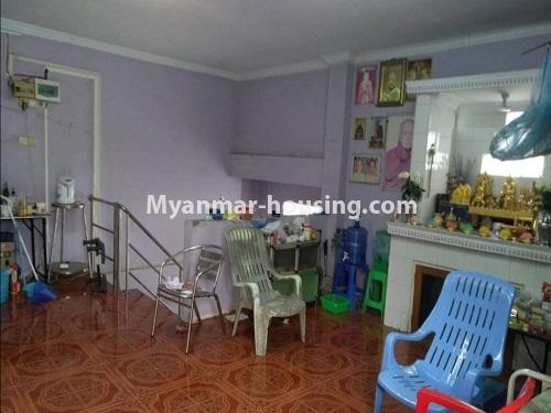 Myanmar real estate - for sale property - No.3496 - Two Storey Landed House for Sale in Thin Gan Gyun! - upstairs