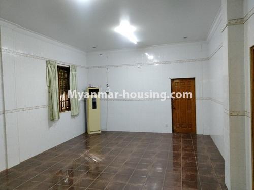 Myanmar real estate - for sale property - No.3497 - Two Storey House for Sale in Waizayantar Housing, Thin Gan Gyun! - downstairs bedroom view