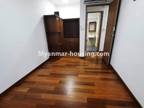 ミャンマー不動産 - 売り物件 - No.3500 - City Loft Two bedroom Condominium Room for Sale in Star City, Thanlyin! - another view of bedroom