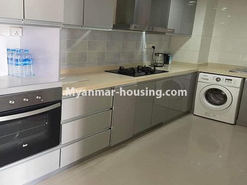 Myanmar real estate - for sale property - No.3502 - Star City A Zone Three Bedroom Condominium Room for Sale, Thanlyin! - kitchen