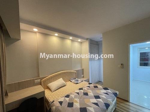 Myanmar real estate - for sale property - No.3503 - Star City A Zone Two Bedroom Room for Sale! - another view of master bedroom