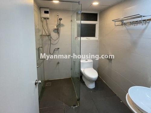 ミャンマー不動産 - 売り物件 - No.3503 - Star City A Zone Two Bedroom Room for Sale! - bathroom